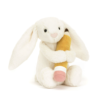 Jellycat Bashful Bunny with Pencil