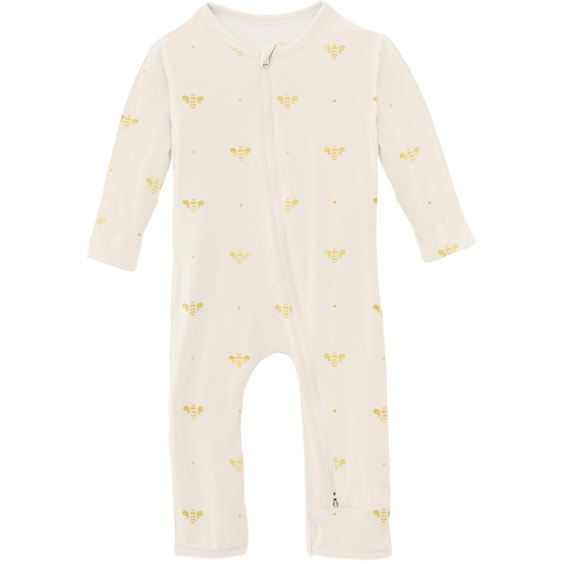 Kickee Pants Print Coverall with 2 Way Zipper