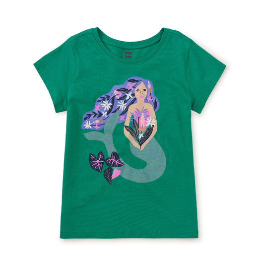 Tea Amazon River Mermaid Graphic Tee