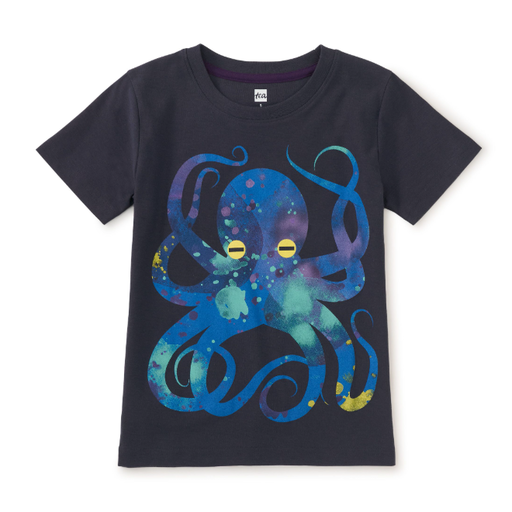 Tea Pop Octopus Graphic Tee