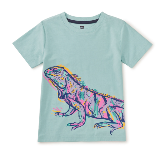 Tea Graffiti Iguana Graphic Tee