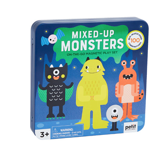 Petit Collage Mix and Match Monsters Magnetic Play Set