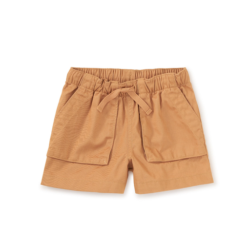 Tea Woven Camp Shorts