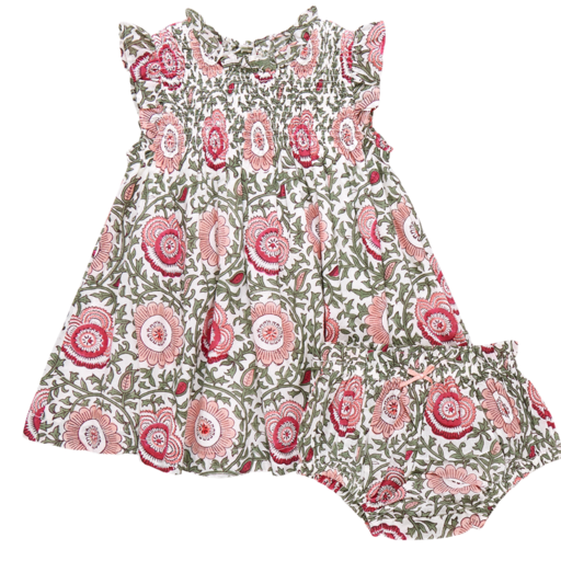 Pink Chicken Baby Girls Stevie Dress Set