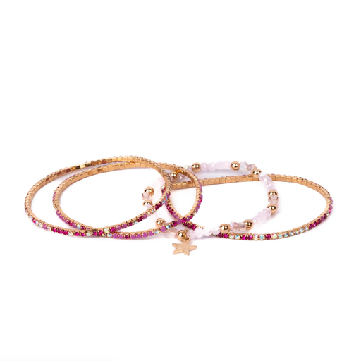 Great Pretenders Boutique Glam Girl Bracelet Set - 4 Piece Set