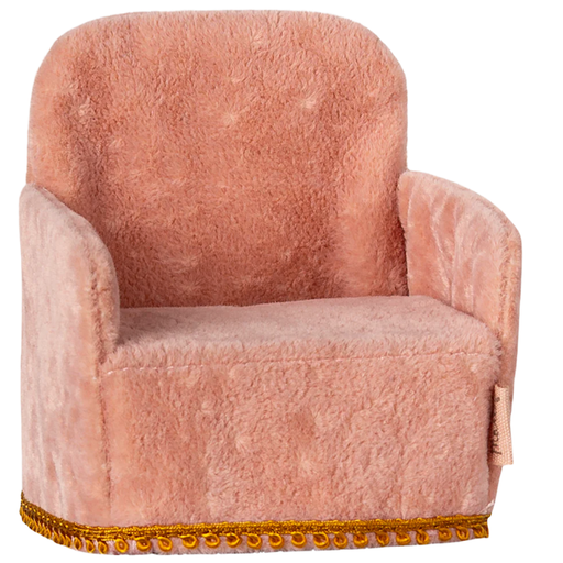 Maileg Folding Chair, Mouse - Rose