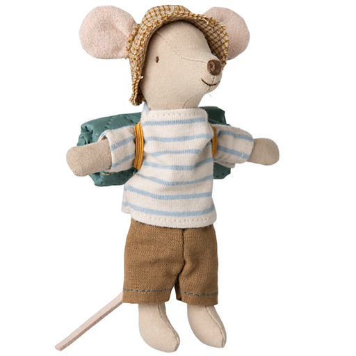 Maileg Hiker Mouse, Big Brother - Stripes