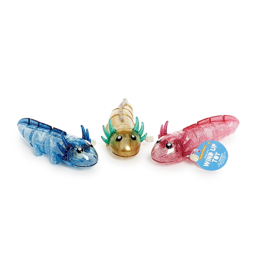 Cupcakes & Cartwheels Wind Up Axolotl Toy