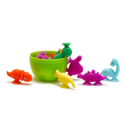 Cupcakes & Cartwheels Dino-mite Surprise Egg with 10 Stick-on Mini Dinosaurs