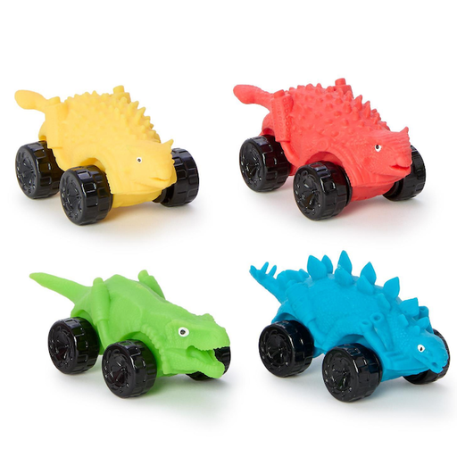 Cupcakes & Cartwheels Dino Rollers - Stretch and Mold Dinosaur Car