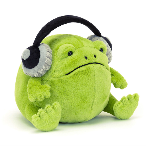 Jellycat Ricky Rain Frog Headphones