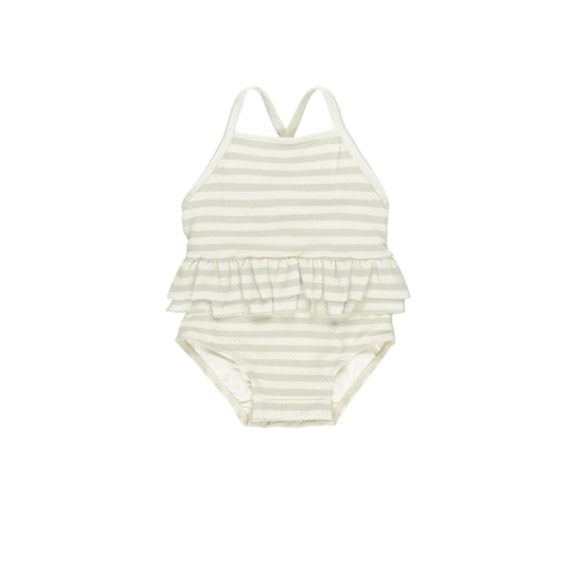Quincy Mae Ruffled One-Piece Swimsuit