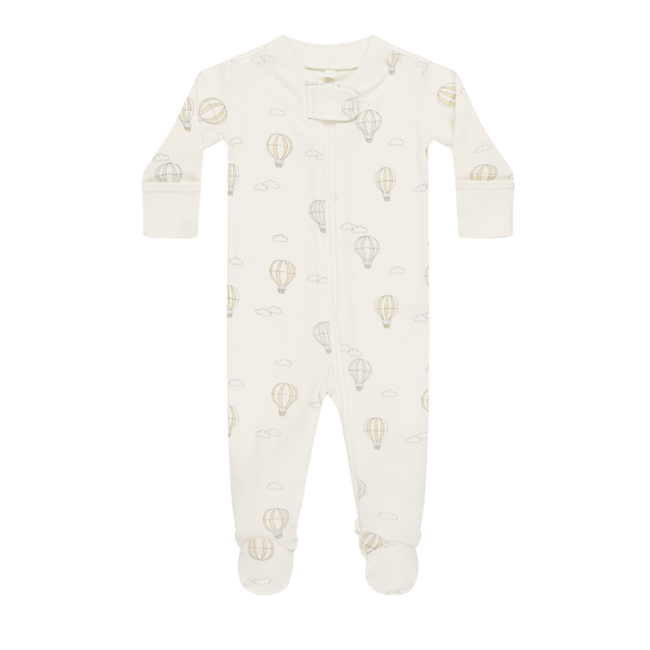 Quincy Mae Zip Long Sleeve Sleeper Footie