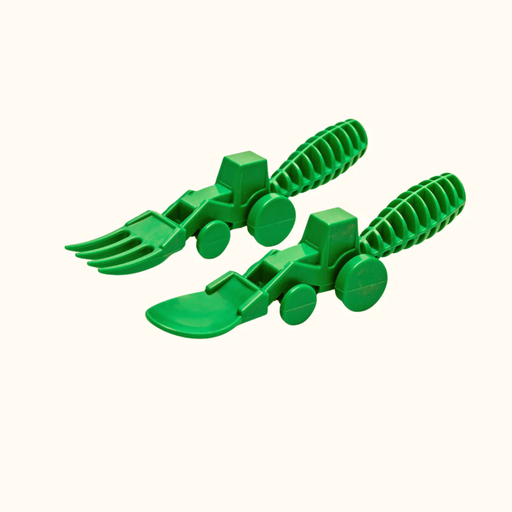 Constructive Eating Set of 2 Tractor Utensils