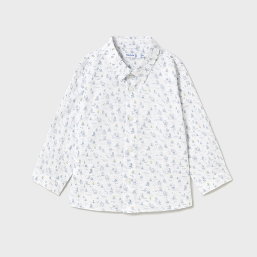 Mayoral USA Baby Long-Sleeve Printed Shirt