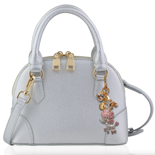 Carrying Kind Charlotte Pebbled Purse with Charm
