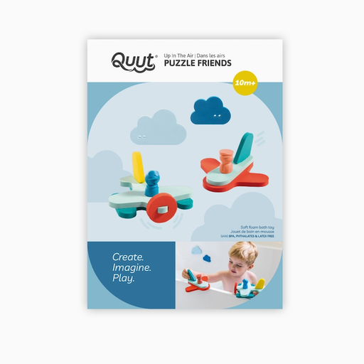 Quut Toys Quut Bath Puzzle - Bath Time Is Even More Fun! - Up in the Air