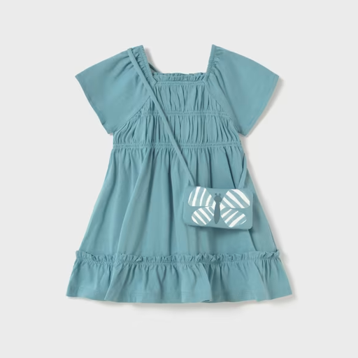 Mayoral USA Baby Dress with Bag