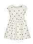 Mayoral USA Embroidered Polka Dot Dress