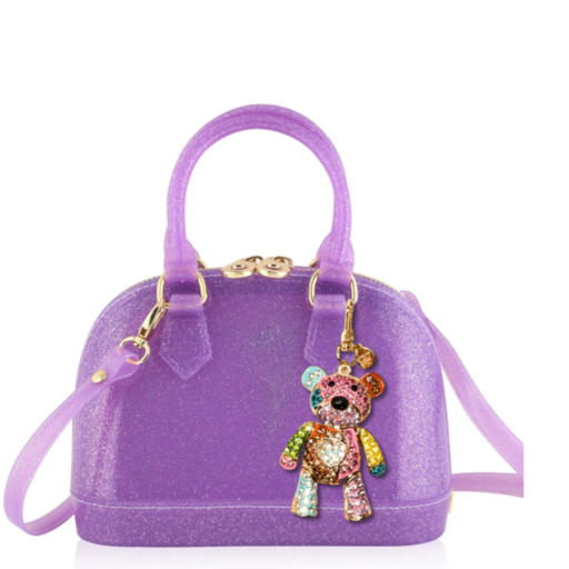 Carrying Kind Cate Jelly Purse with Charm