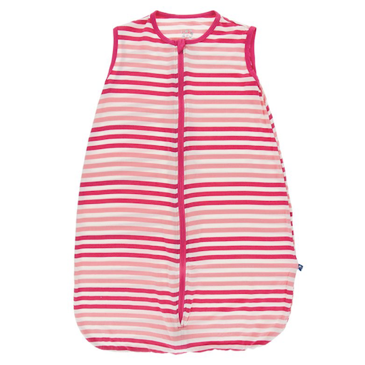 Kickee Pants PRINT LIGHTWEIGHT SLEEPING BAG IN FOREST FRUIT STRIPE SIZE 6-18M