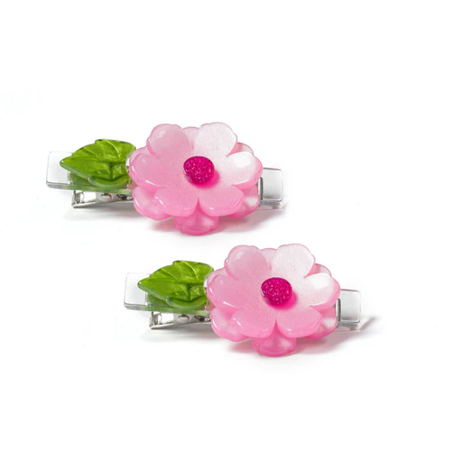 Lilies & Roses Peonies Flower Hair Clip