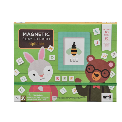 Petit Collage Magnetic Play and learn ABC