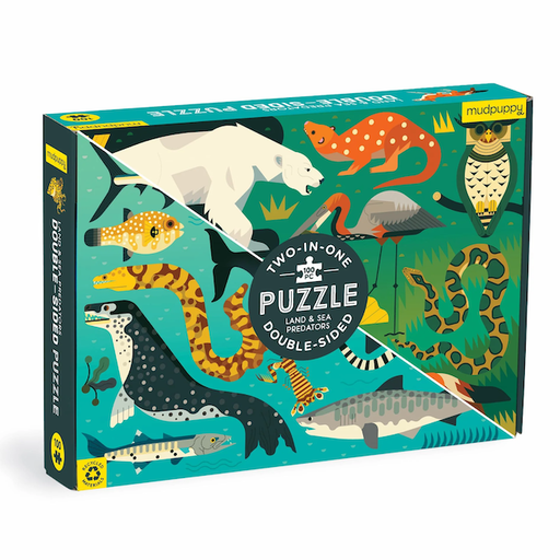 Hachette Mudpuppy 100 Piece Double-Sided Puzzle