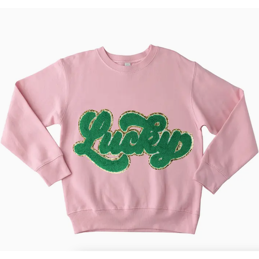 Couture Clips Chenille Lucky Sweatshirt
