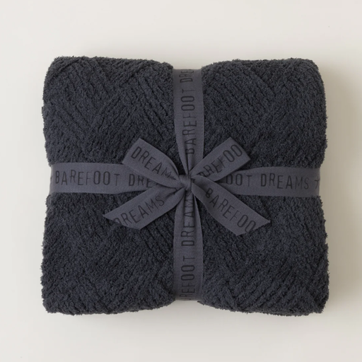 Barefoot Dreams Cozychic Diamond Weave Blanket