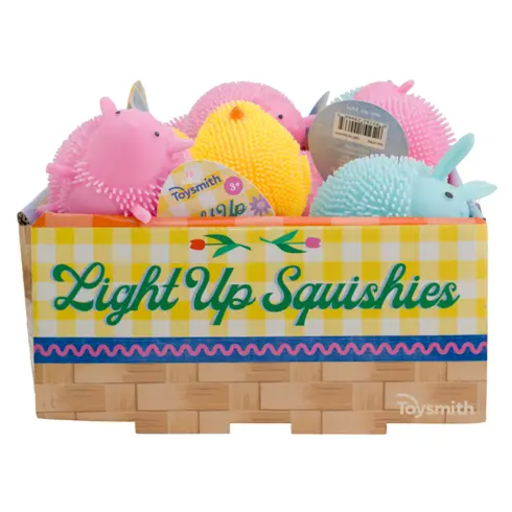 Toysmith Easter Light-Up Squishies