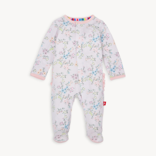 Magnetic Me Emily Modal Footie With Ruffle