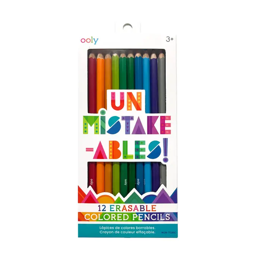 Only Un-Mistake-Ables! Erasable Colored Pencils