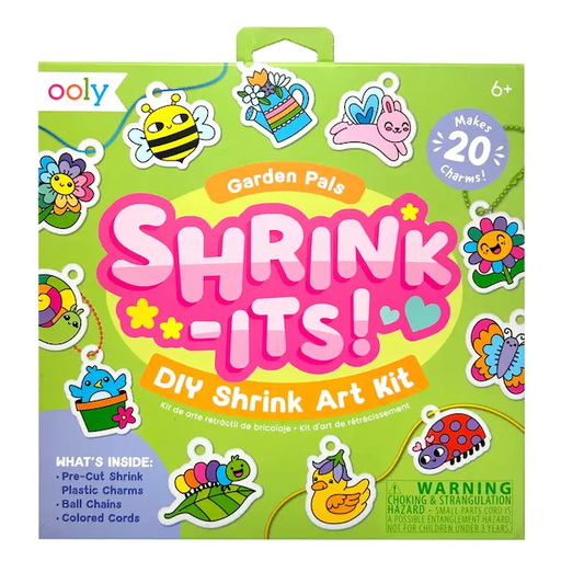 Only Shrink-its! DIY Shrink Art Kit - Garden Pals