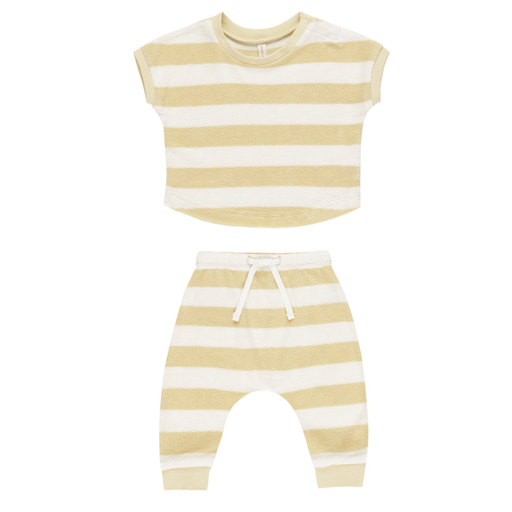Quincy Mae Terry Tee & Pant Set