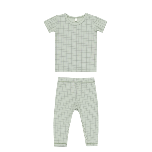 Quincy Mae Bamboo Short Sleeve Pajama Set