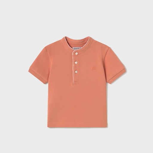 Mayoral USA Baby Polo Shirt Mandarin Collar