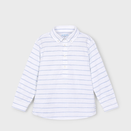 Mayoral USA Boy Long Sleeve Polo Shirt