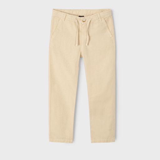 Mayoral USA Linen Pants with Drawstring