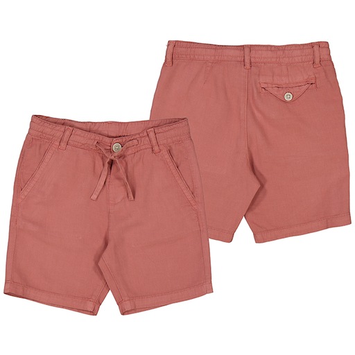 Mayoral USA Drawstring Linen Shorts