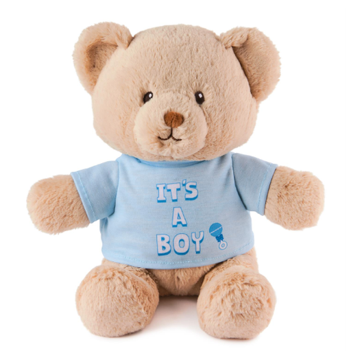 Gund It's a Boy Bear - Blue Tshirt