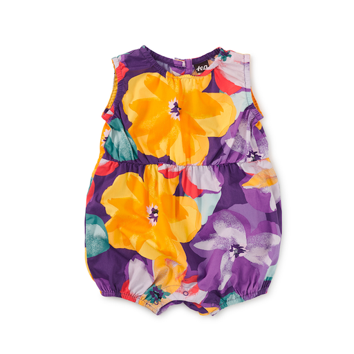 Tea Peek-a-Boo Back Baby Romper