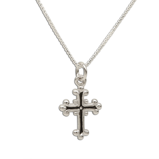 Cherished Moments, LLC Sterling Silver Children's Cross Necklace