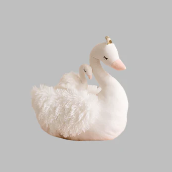 Elegant Baby Swan Mama & Baby