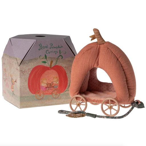 Maileg Pumpkin Carriage Mouse