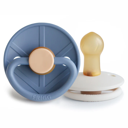 Mushie FRIGG Little Viking Natural Rubber Pacifier 2-Pack