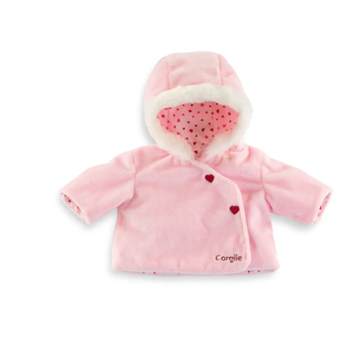 Corolle 12" Coat - Heart Petals
