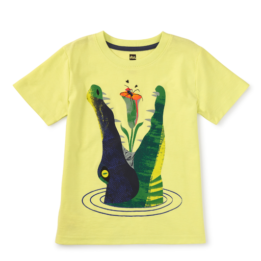 Tea Pitcher Plant Croc Graphic Tee