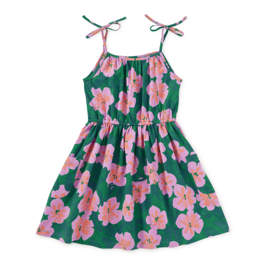 Tea Tie Shoulder Twirl Dress