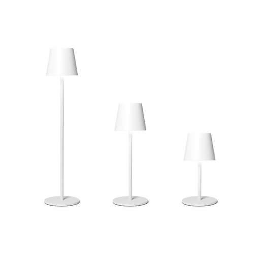 Two's Company LED Cordless Table Lamp Adjustable 3 Heights